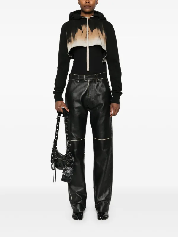 19SS RICK OWENS DRKSHDW ラップ パーカー 国内即発】RICK OWENS DRKSHDW ZIPPED HUSTLER HOODIE (RICK