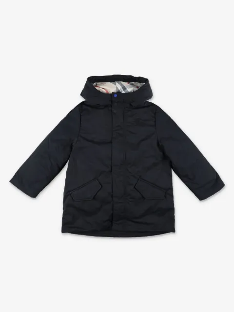 Burberry Kids parka con calentador removible