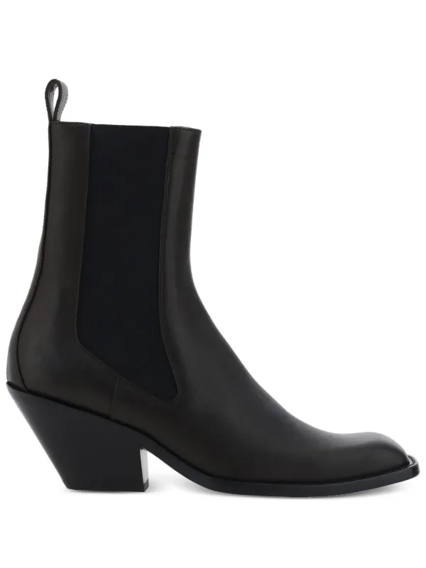 Khaite 60mm Austin Boots in Brown