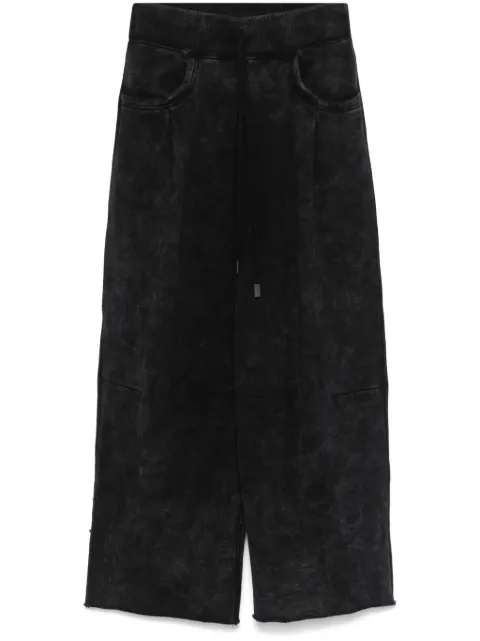 R13 cropped track pants