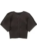 Pleats Please Issey Miyake MC August cardigan - Grey