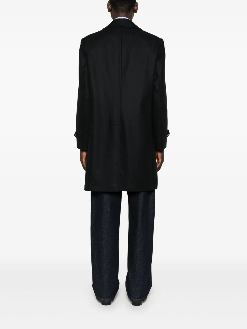 Boglioli Jas met visgraatpatroon Blauw
