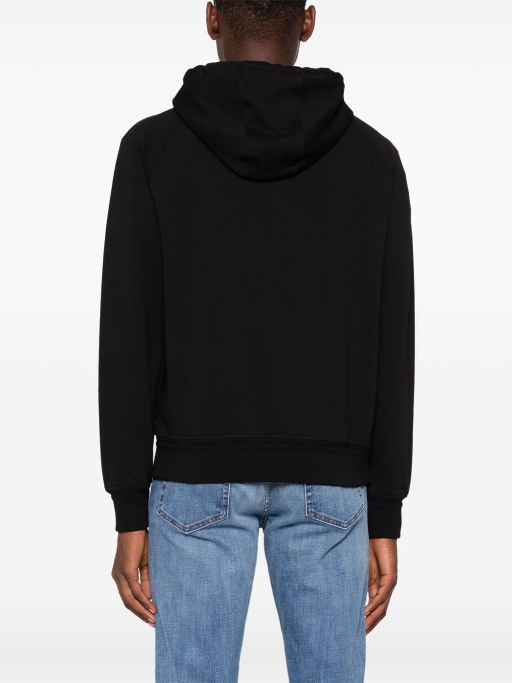 Shop Zegna Zip-up Sweatshirt In Black