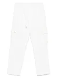 Paolo Pecora Kids corduroy cargo pants - White