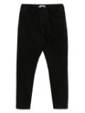 Paolo Pecora Kids tapered trousers - Black