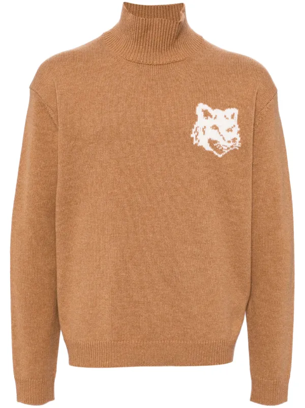 【送料&関税込】Maison KitsunAC Fox Head Intarsia Comfort Ju FOX HEAD INTARSIA COMFORT CARDIGAN | Maison Kitsuné
