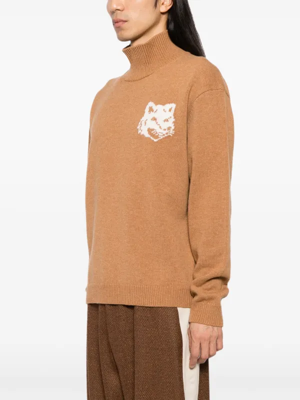 【送料&関税込】Maison KitsunAC Fox Head Intarsia Comfort Ju FOX HEAD INTARSIA COMFORT CARDIGAN | Maison Kitsuné