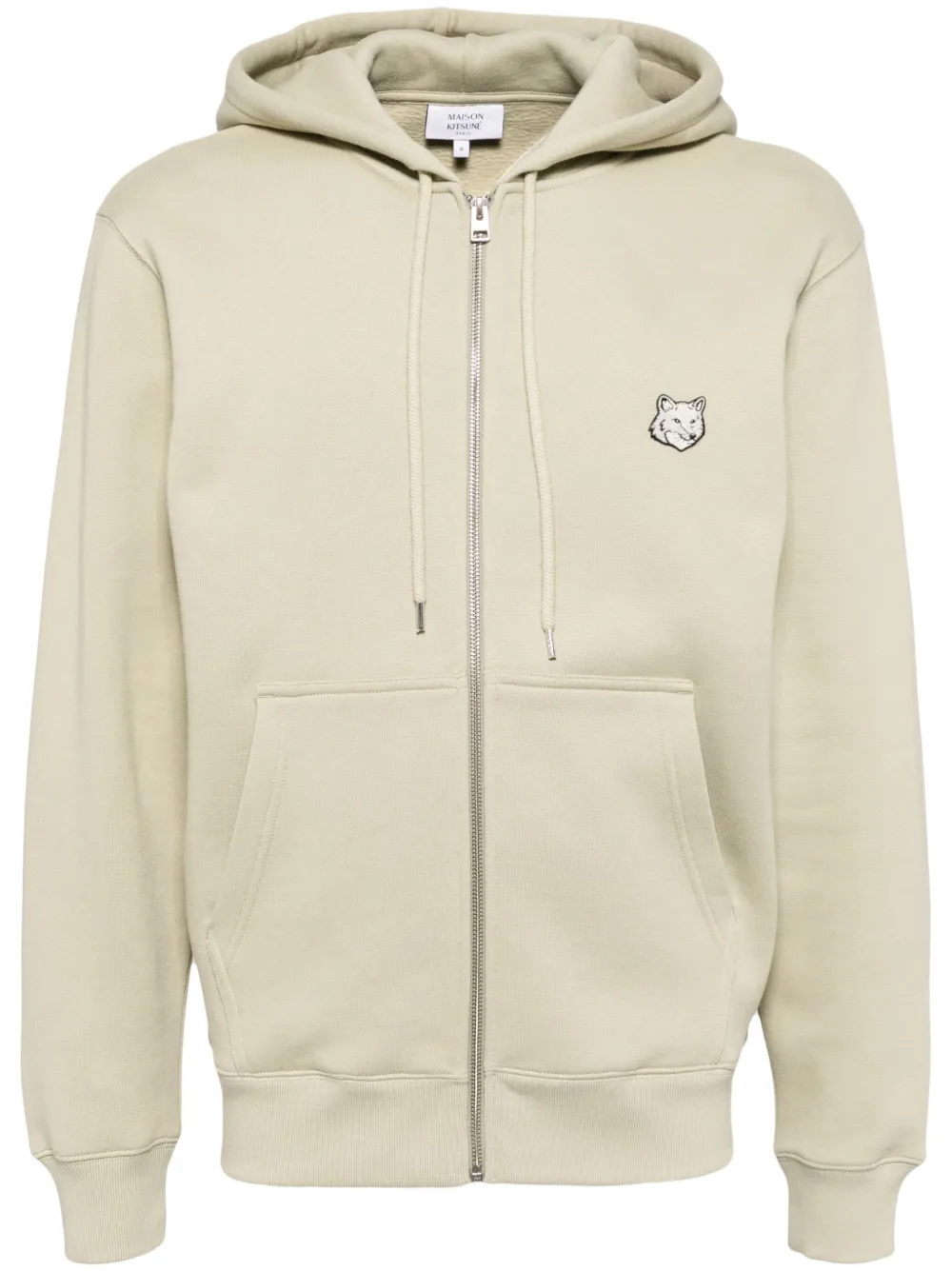 Maison Kitsuné Bold Fox Head Comfort フーデッドジャケット - グリーン Maison Kitsuné Bold Fox Head Comfort フーデッドジャケット - グリーン