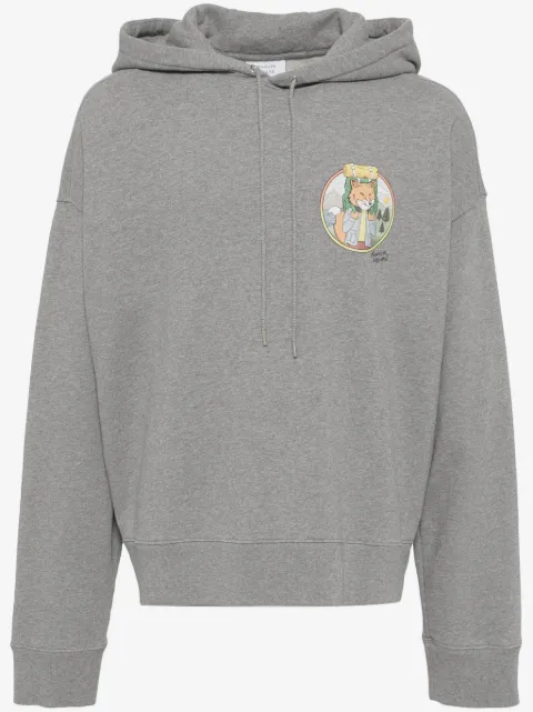Maison Kitsuné rambling fox oversized hoodie