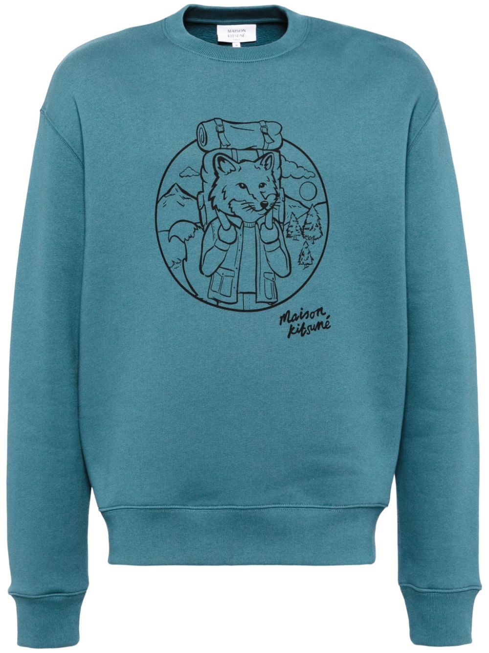 Maison Kitsune rambling fox sweatshirt Men