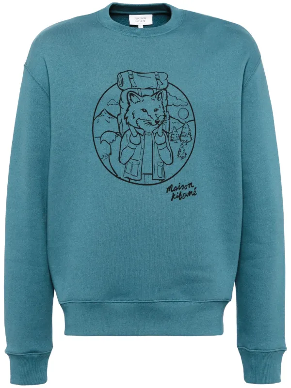 【関税&送料込】Maison Kitsune Rambling Fox Jersey Sweatshir 25226776_55431131_600.jpg