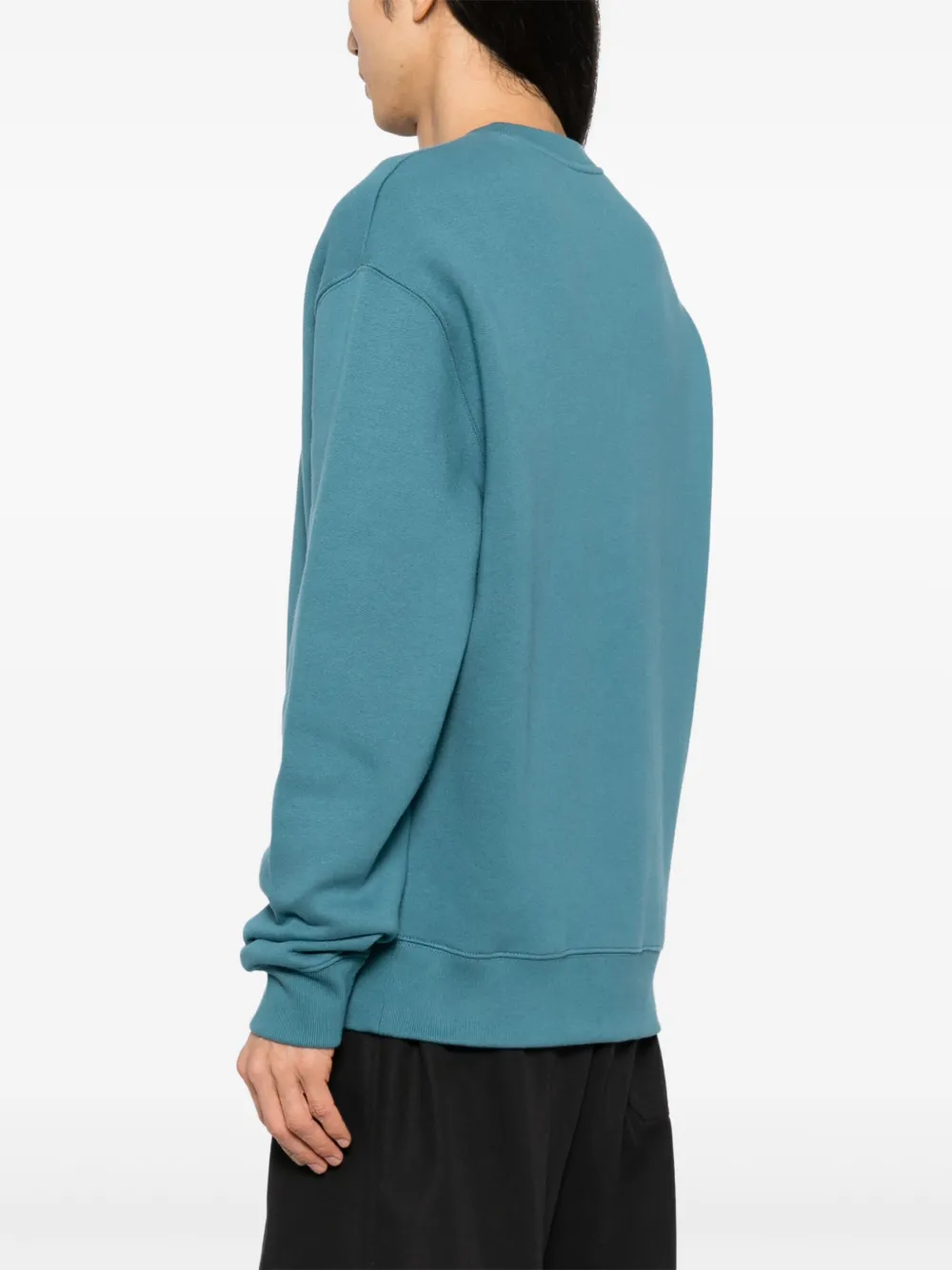 Maison Kitsuné Rambling Fox sweater Blauw