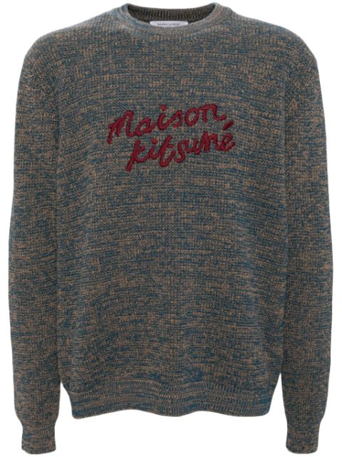 Maison Kitsune Handwriting jumper Men