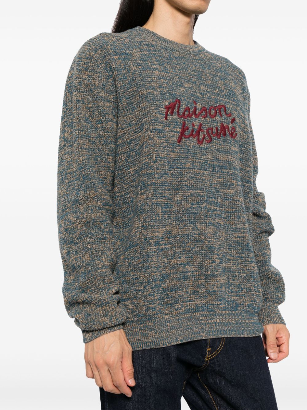 Maison Kitsune Handwriting jumper Men