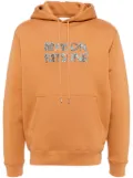 Maison Kitsuné Wooland Alphabet Comfort hoodie - Orange