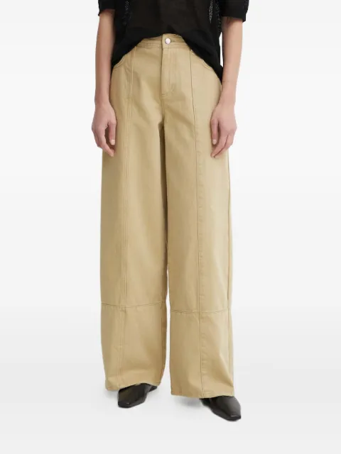 AERON jeans anchos con paneles