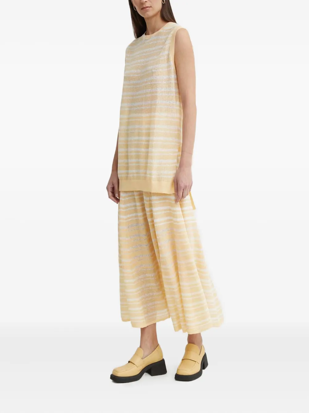 AERON striped sleeveless knit top | Knitted Sweaters | Image 2