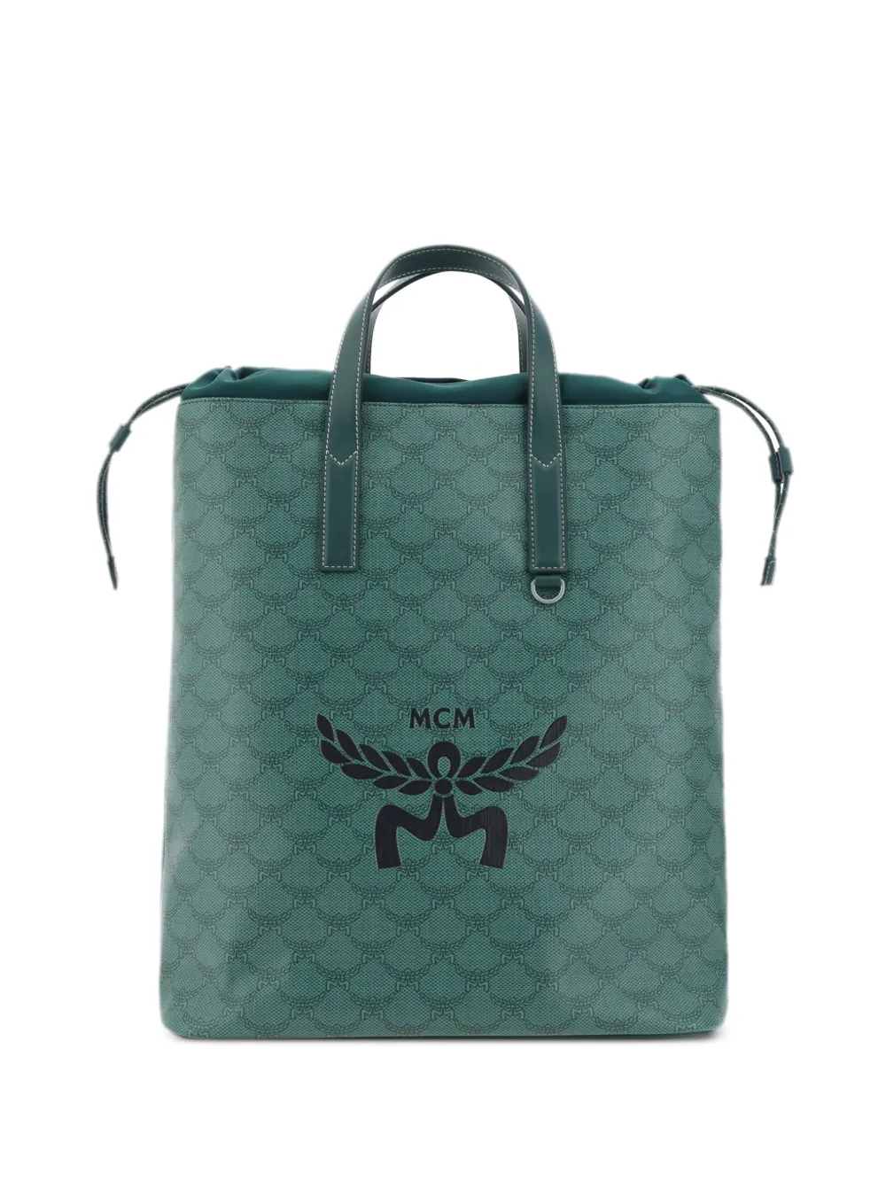 MCM Himmel Backpack Green FARFETCH