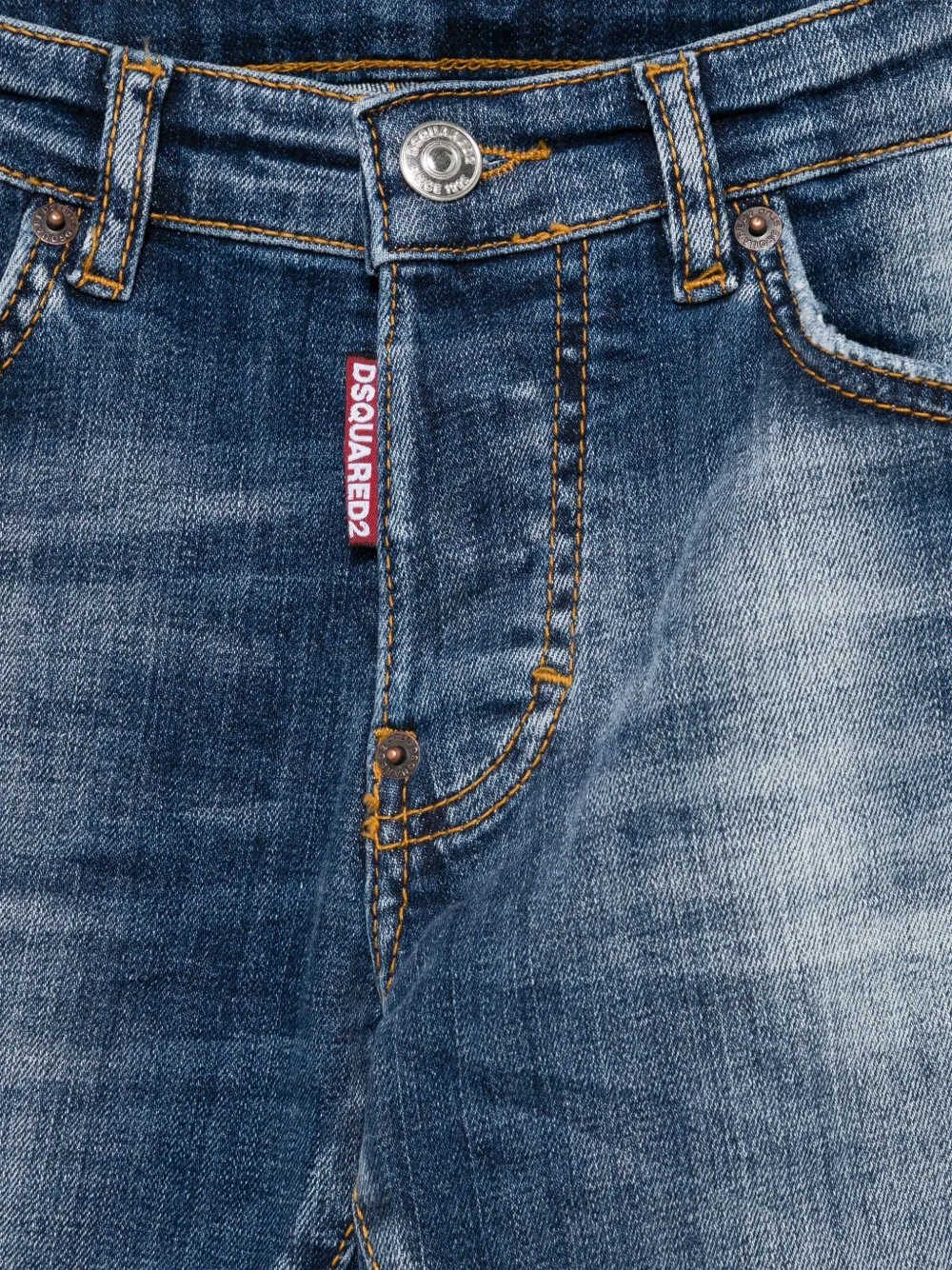 Dsquared2 Skater Jeans In 蓝色