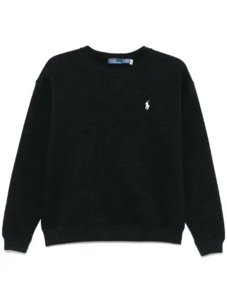 Polo Ralph Lauren ポロポニー スウェットシャツ | ブラック | FARFETCH JP