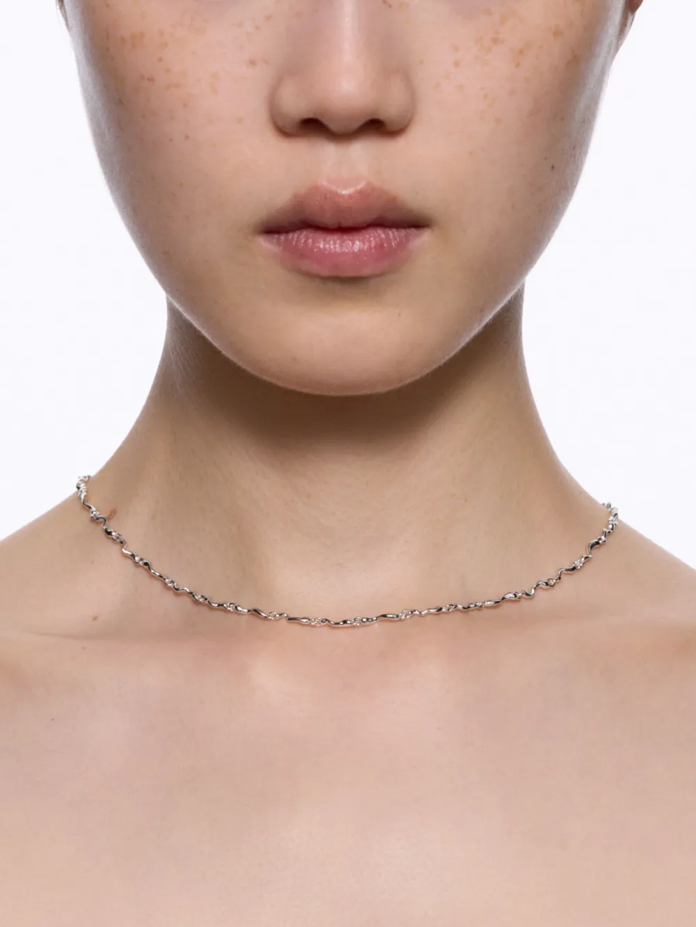 Maria Black Ramen halsketting - Zilver