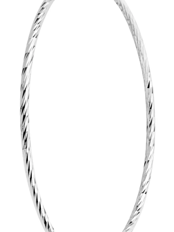 Maria Black 14kt White Gold Liv Hoop Earring | Silver | FARFETCH HK