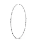 Maria Black 14kt white gold Liv hoop earring - Silver