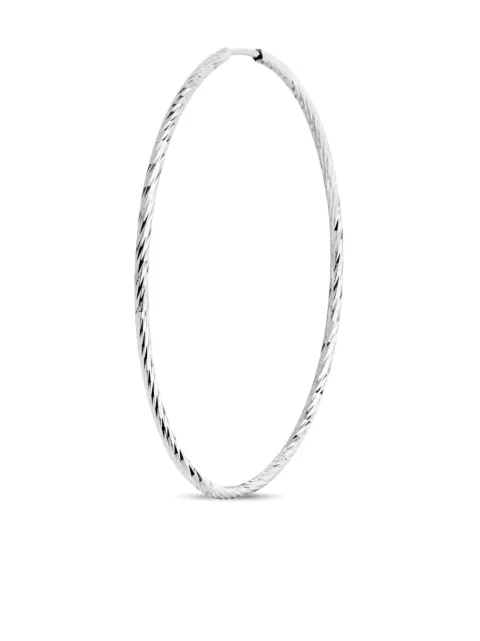 Maria Black Orecchino a cerchio Liv in oro bianco 14kt