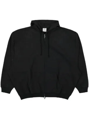 VETEMENTS インサイドアウト パーカー | ブラック | FARFETCH JP