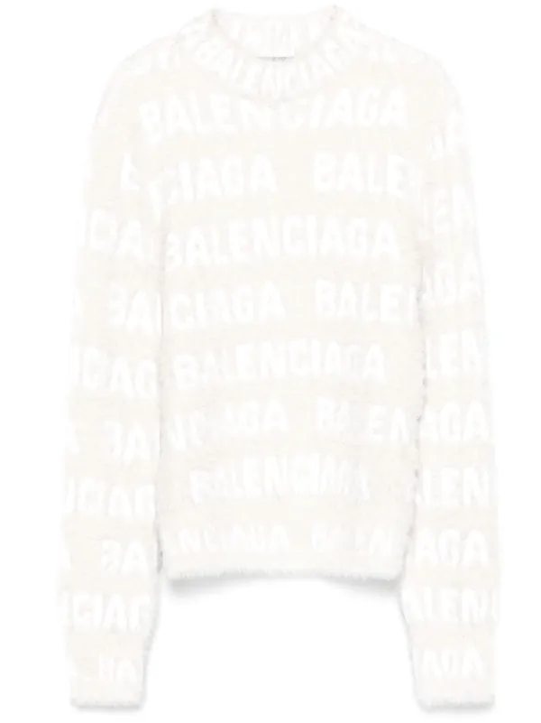 Balenciaga sweater womens grey on sale