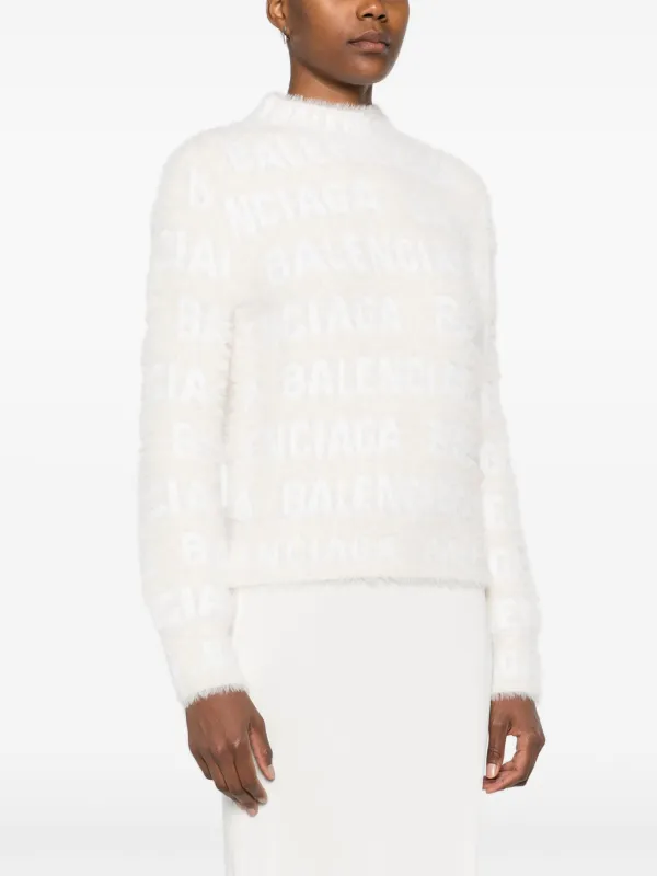 Balenciaga logo turtleneck sweater online