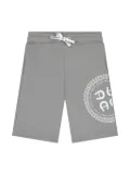 Aigner Kids printed jersey track shorts - Grey