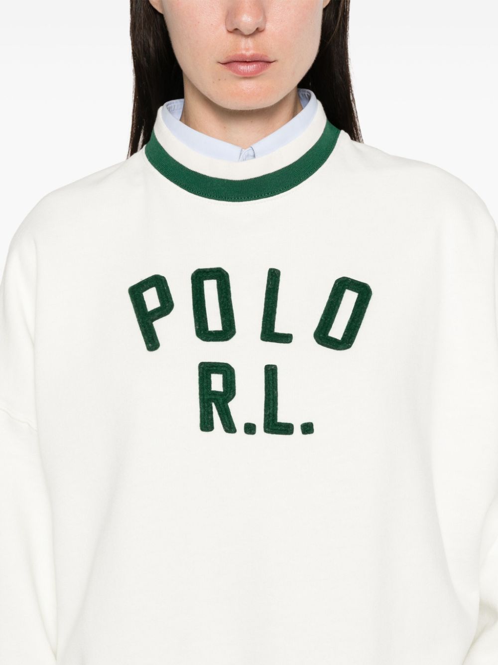 Polo Ralph Lauren logo-embossed sweatshirt Women