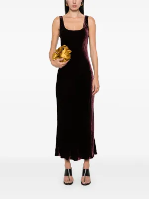 【Ralph Lauren】プリーツベルベットカクテルドレス セール】 ベルテッド リブニット ドレス （ミニ丈・ひざ丈