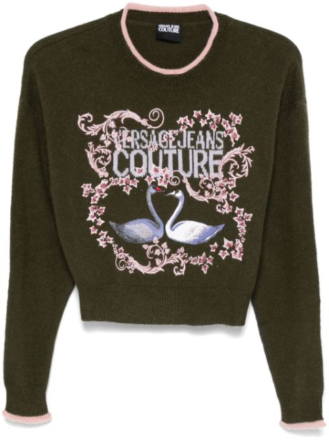 Versace Jeans Couture Swan Lake sweater Women