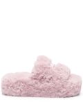 Balenciaga Furry Platform slides - Pink