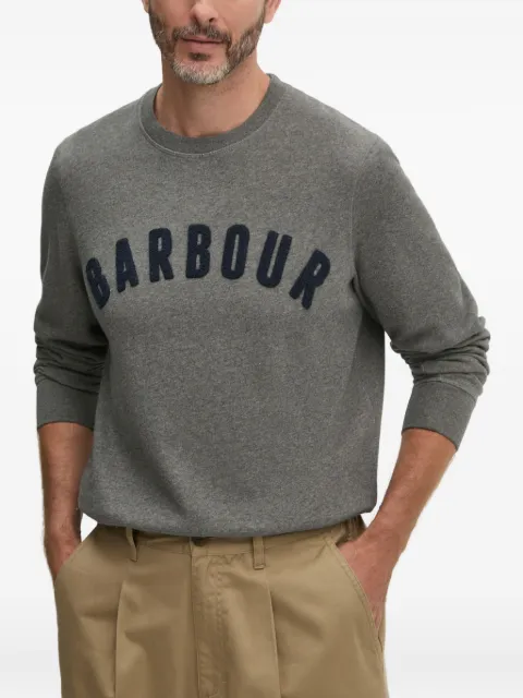 Barbour Prep logo crew-neck sweater