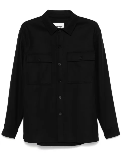 Jil Sander + virgin-wool shirt