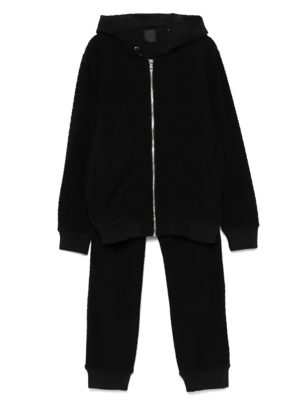 Givenchy Kids 4G jacquard Tracksuit Set Black FARFETCH UZ