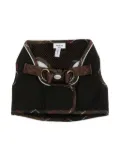 Barbour wax step dog harness - Green