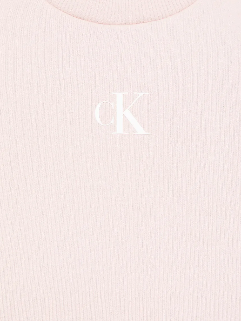 Calvin Klein Kids Sweater met logoprint Roze
