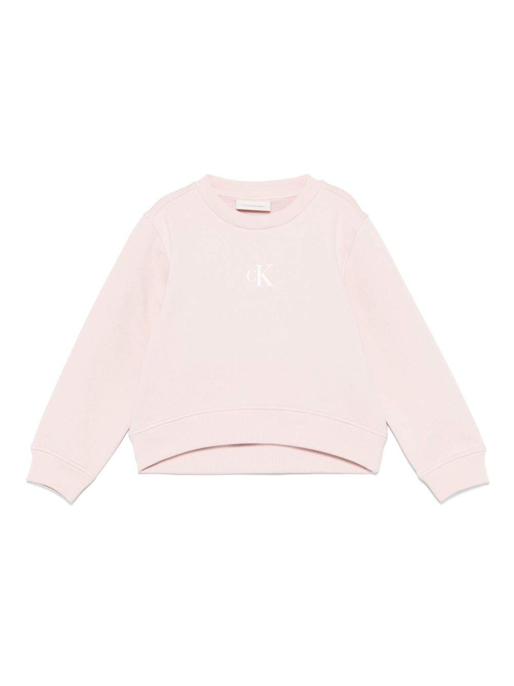 Calvin Klein Kids logo-print sweatshirt - Pink