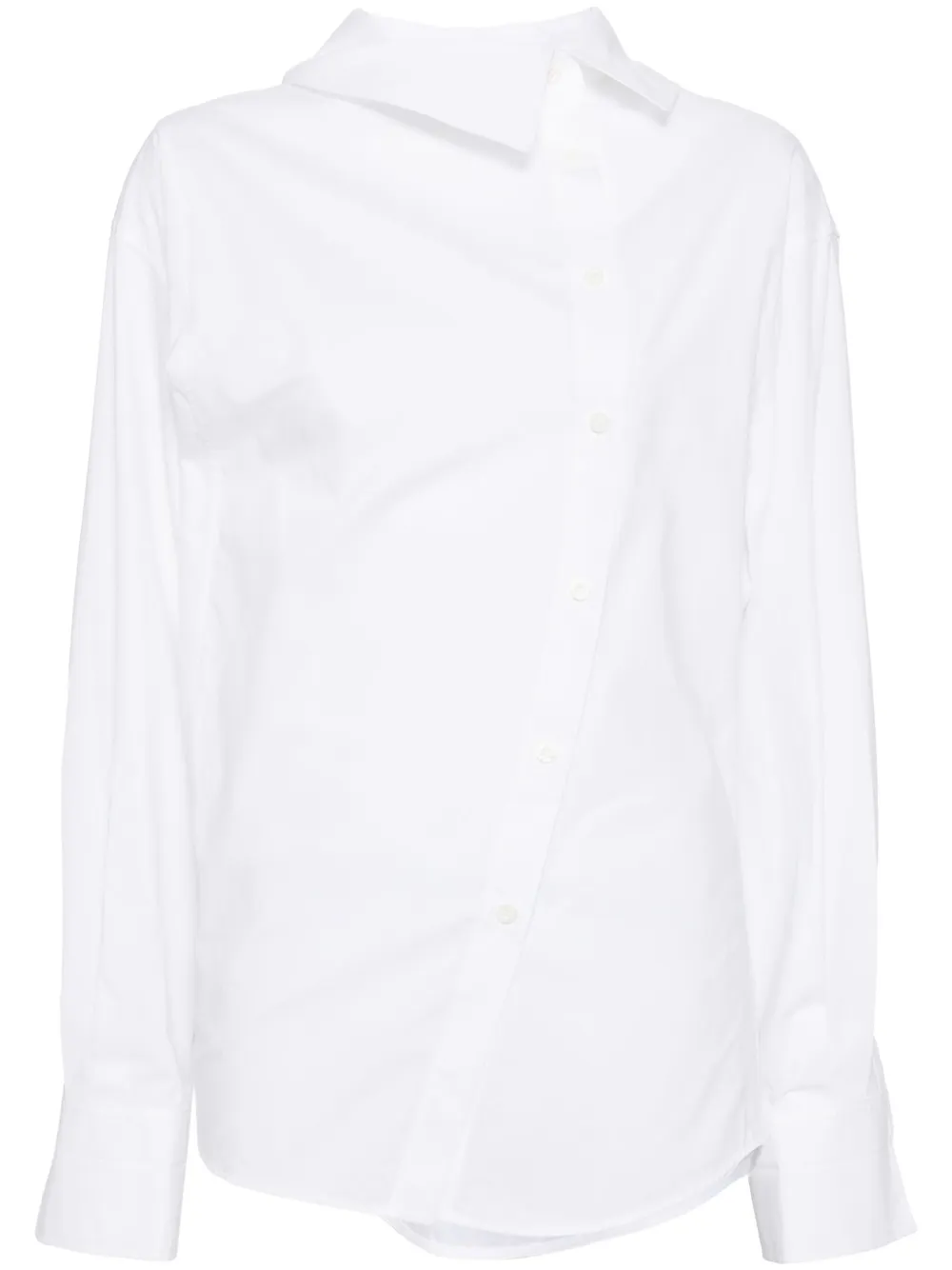 System classic loose fit shirt – White