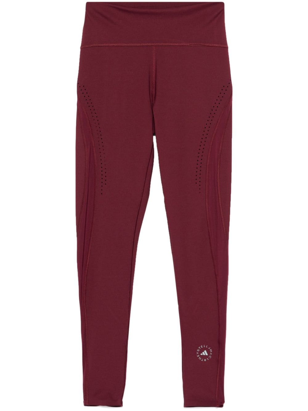 Shop Adidas By Stella Mccartney True Purpose Leggings In Red