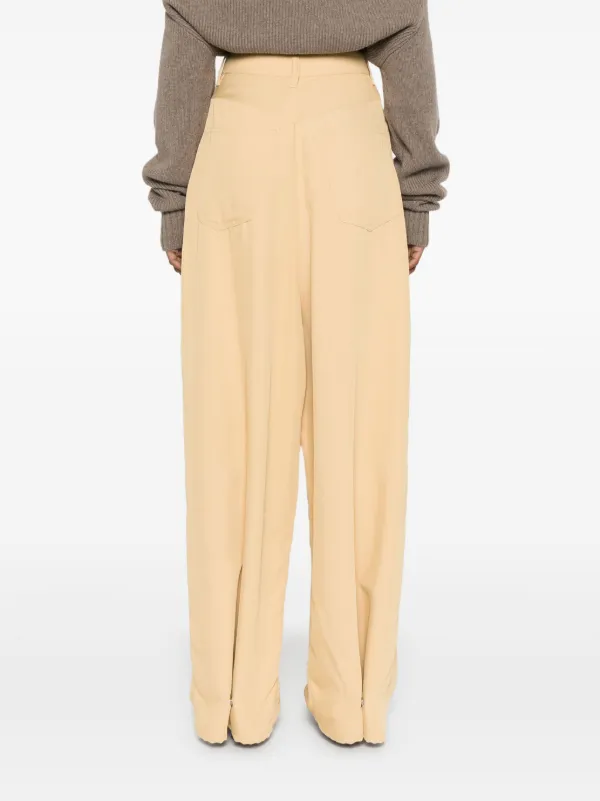 MM6 Maison Margiela サルエル ジーンズ | ブラウン | FARFETCH JP