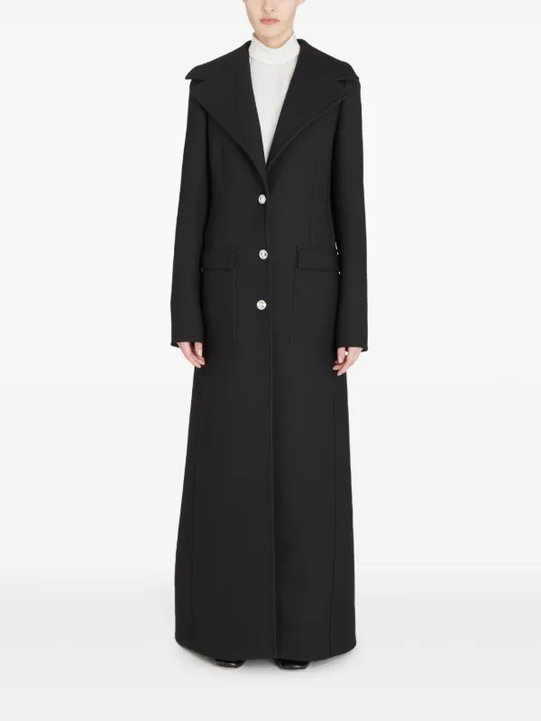 ジャケット GIAMBATTISTA VALLI Women Jackets 24FWPVCA6142 09UBE 9999 BLA GIAMBATTISTA VALLI Black Faux Fur Jacket with White Piping