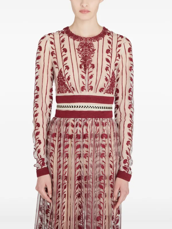 poplin midi dress 