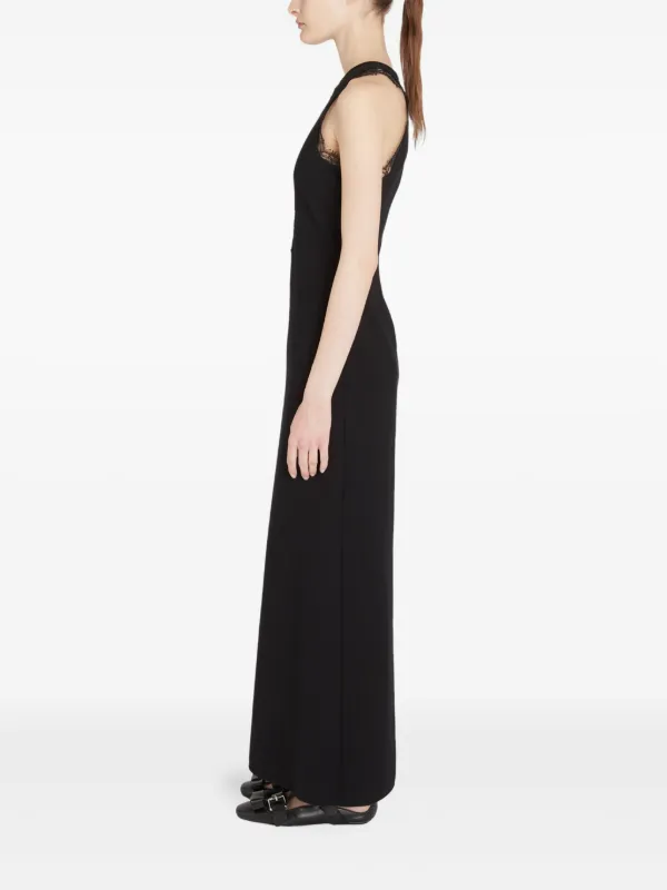 Giambattista Valli Lace Detailing Long Dress | Black | FARFETCH