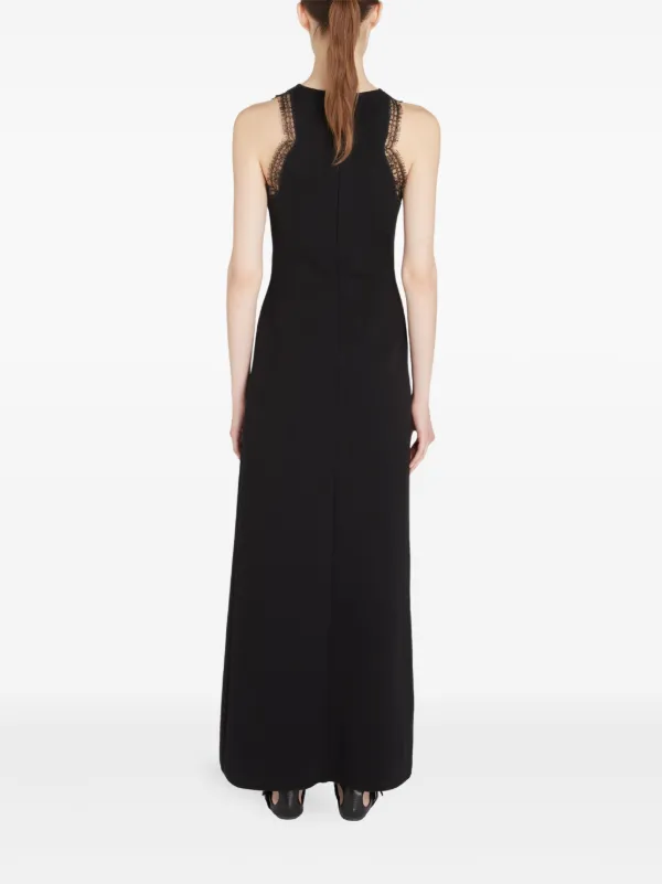 Giambattista Valli Lace Detailing Long Dress | Black | FARFETCH