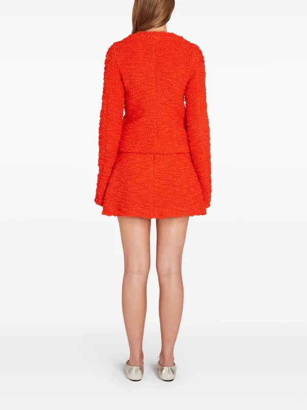 Giambattista Valli Tweed Jacket | Orange | FARFETCH